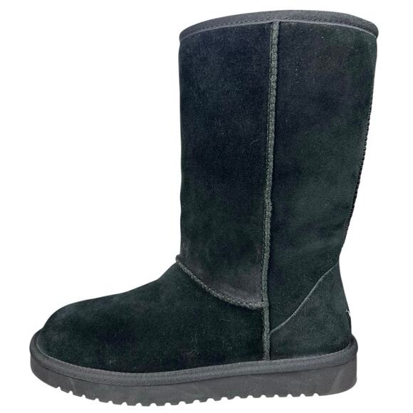 Koolaburra X UGG Women’s Classic Short Black Suede Winter Boot Size US 7 - Picture 3 of 10